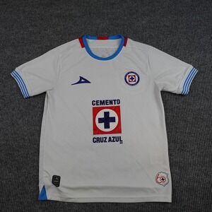 Cruz Azul Jersey Mens Medium White Liga MX Soccer Pirma Cemento Caliente 24/25
